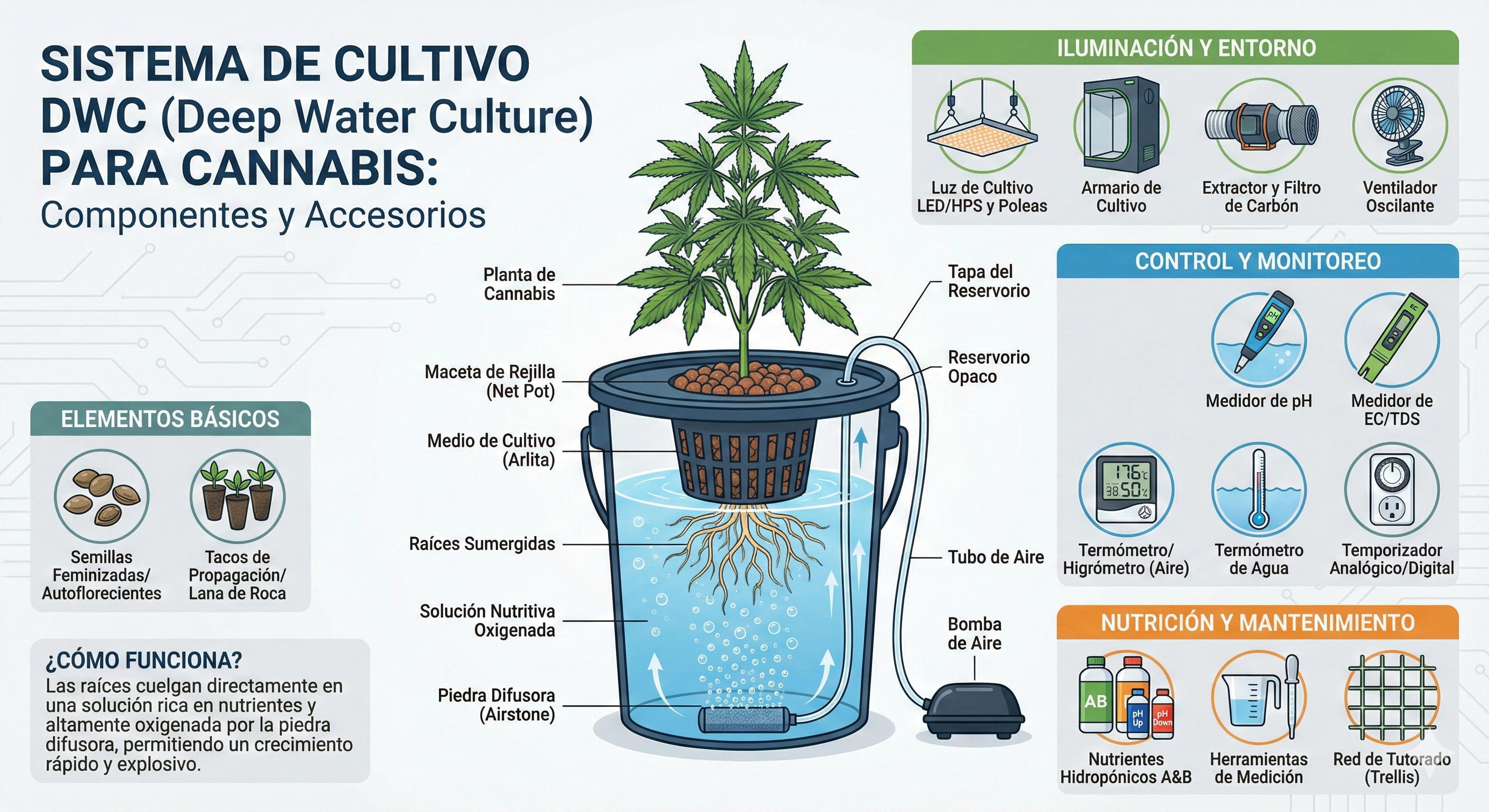 Guia De Cultivo Hidroponico Sistemas DWC guia-de-cultivo-hidroponico-sistemas-dwc